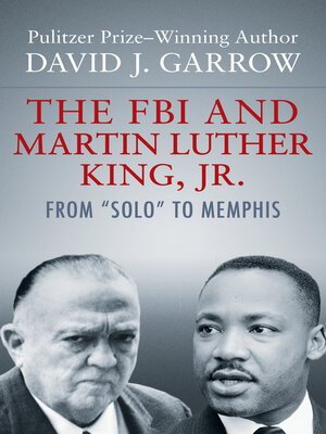 cover image of The FBI and Martin Luther King, Jr.